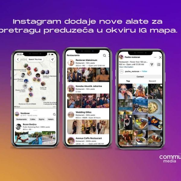 instagram map community media