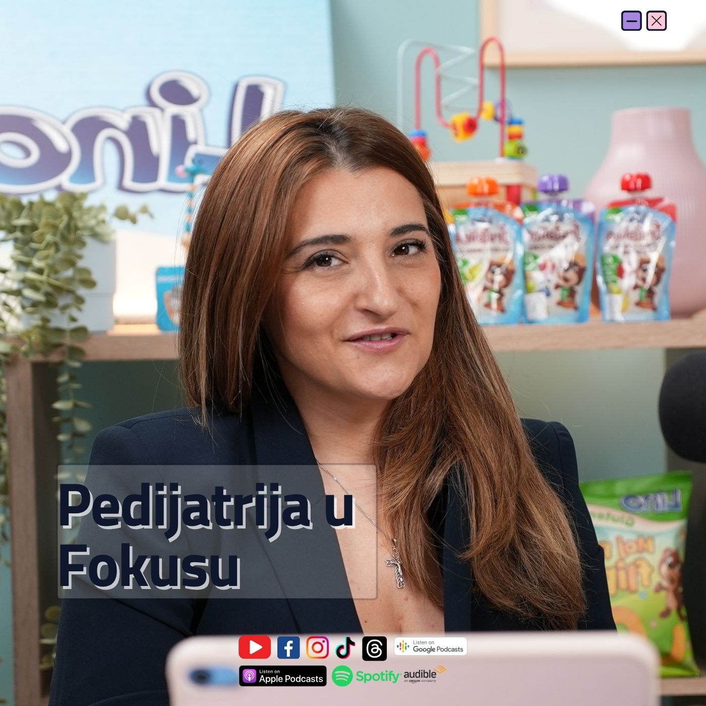 Pedijatrija u fokusu — naslovna sezone podkasta